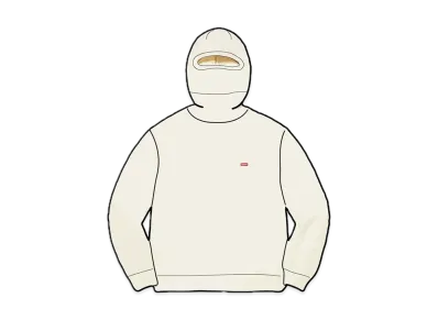 Supreme Small Box Balaclava / Turtleneck Sweater "White"