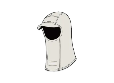 Supreme Polartec Brim Balaclava "Stone"