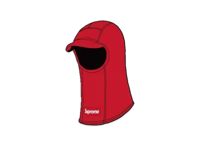 Supreme Polartec Brim Balaclava "Red"