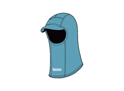 Supreme Polartec Brim Balaclava "Dusty Teal"