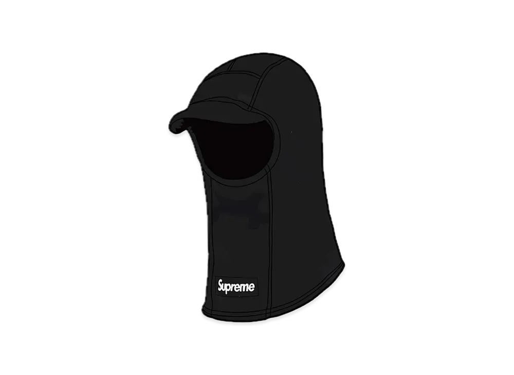 Supreme Polartec Brim Balaclava "Black"