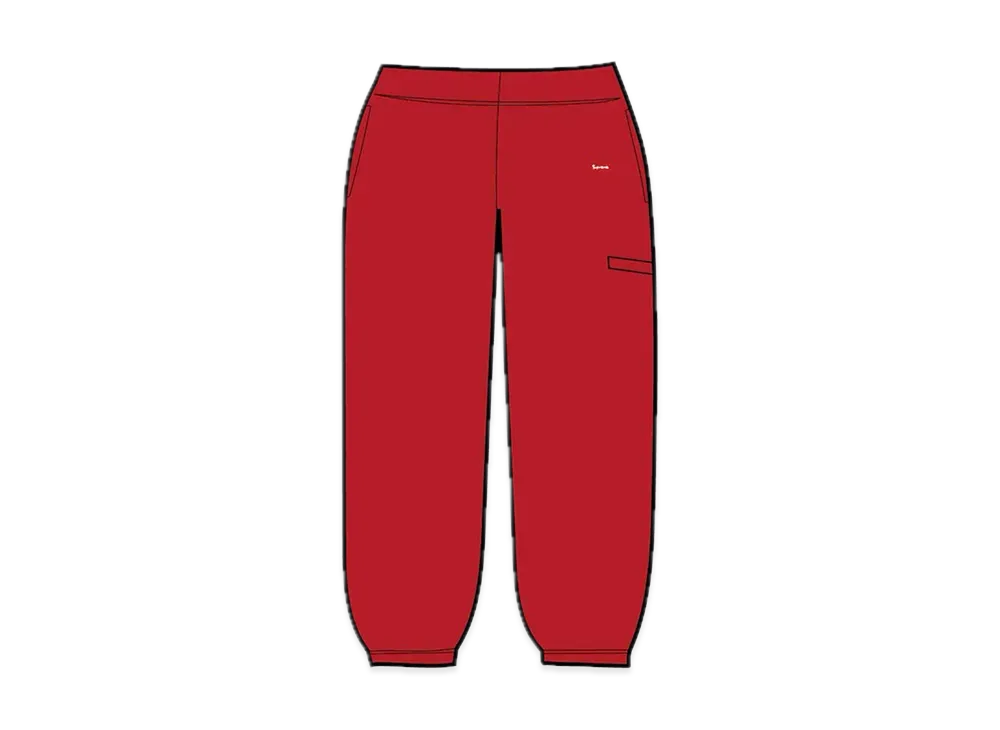 Supreme WINDSTOPPER Sweatpant "Red"