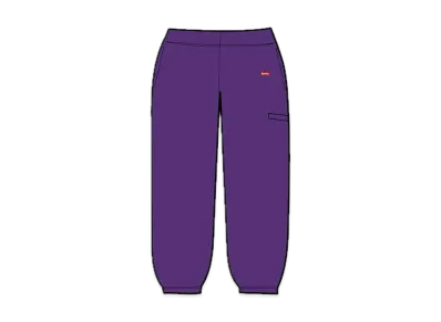 Supreme Windstopper Sweatpant "Dark Purple"