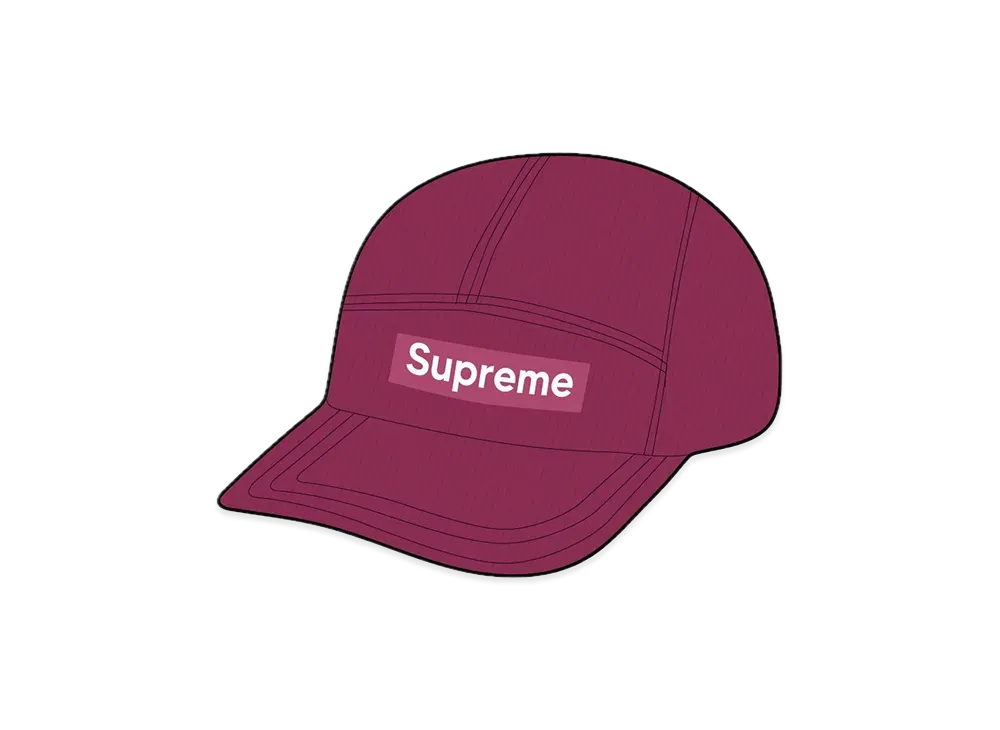Supreme Corduroy Camp Cap "Magenta"