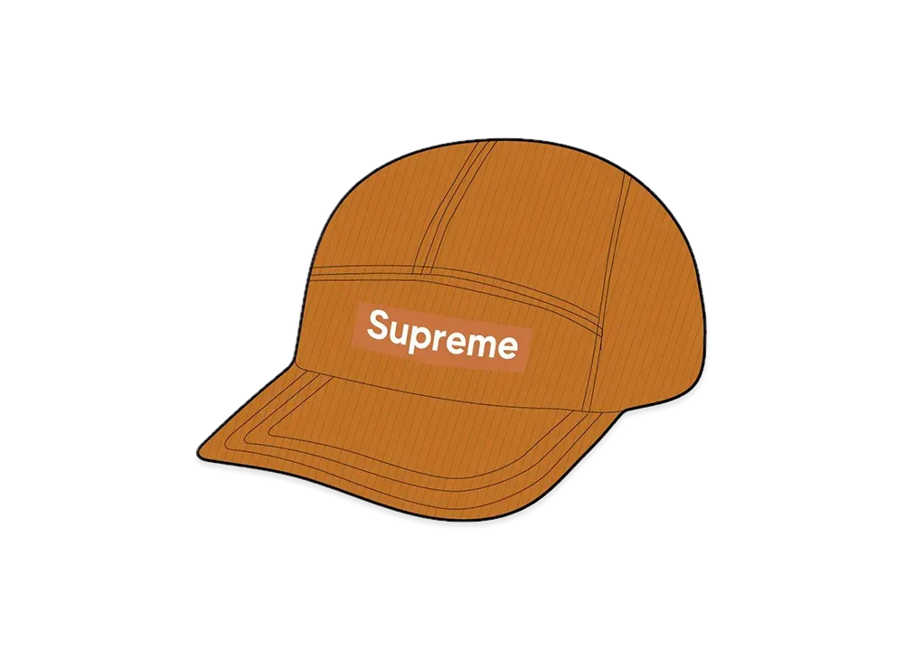 Supreme Corduroy Camp Cap "Burnt Orange"
