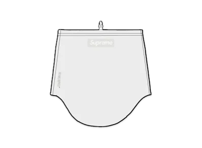 Supreme WINDSTOPPER Neck Gaiter "Light Grey" (22FW)