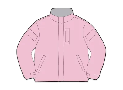 Supreme 2-In-1 Gore Tex Polartec Liner Jacket "Mauve"