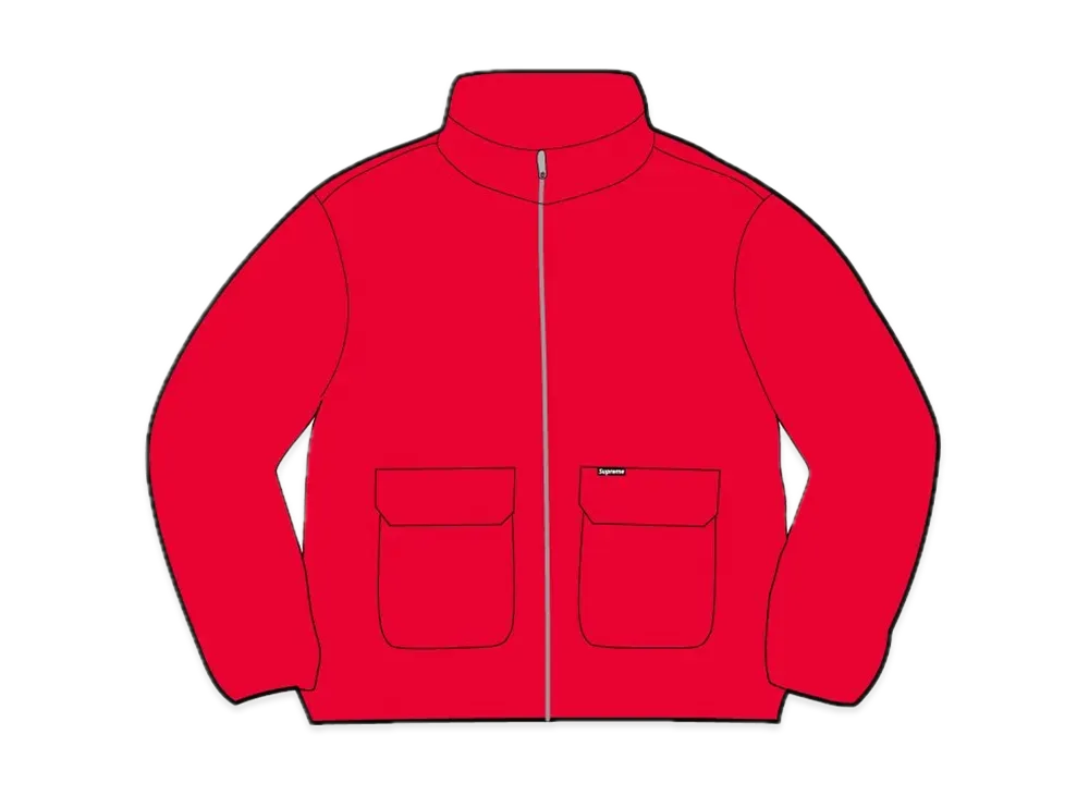 ジャケット・アウター Supreme Cargo Pocket Zip Up Sweatshirt Cargo Pocket Zip Up Sweatshirt - fall/winter 2023 - Supreme