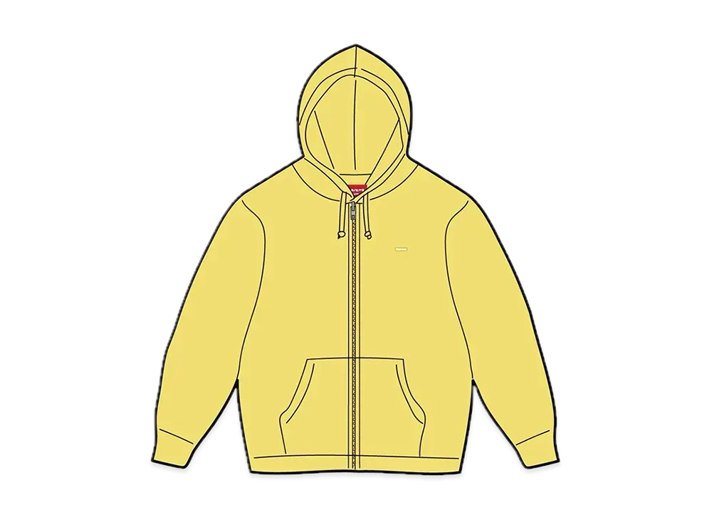 Supreme Small Box Zip Up Hooded Sweatshirt 