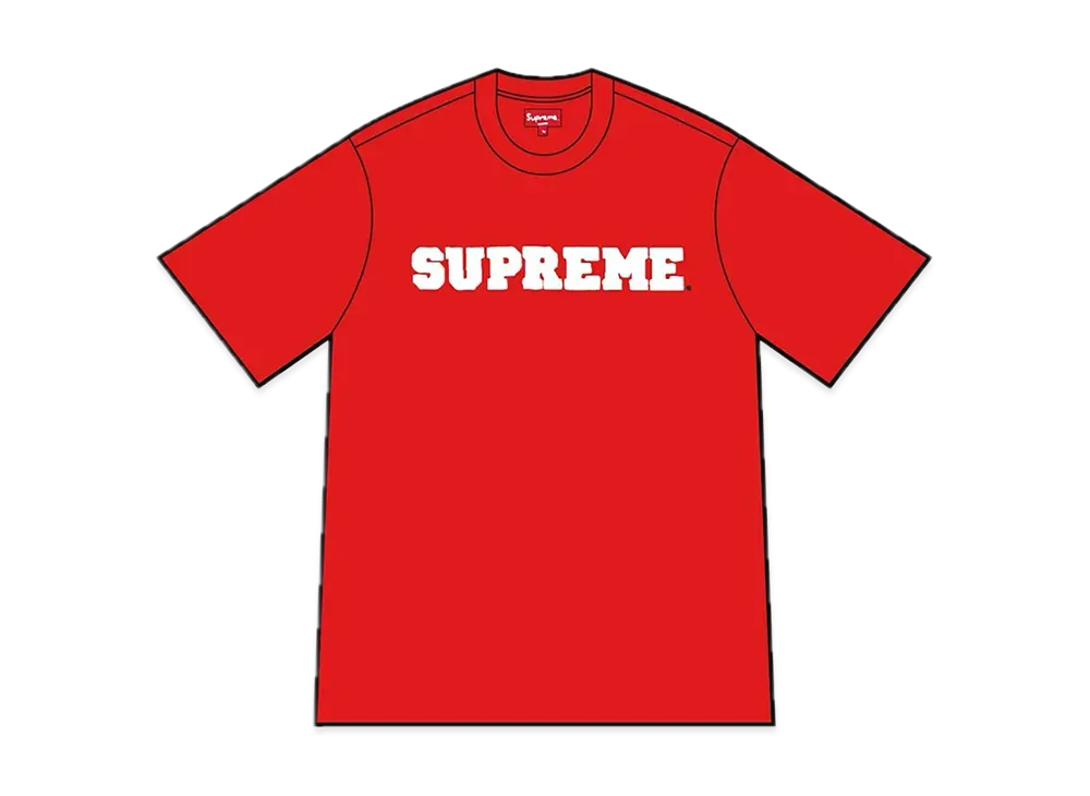 Supreme Collegiate S/S Top "Red"