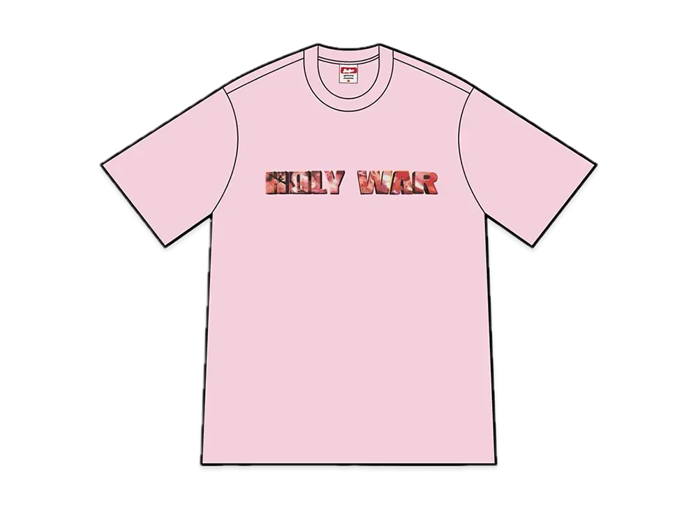 Supreme Holy War Tee "Light Pink
"