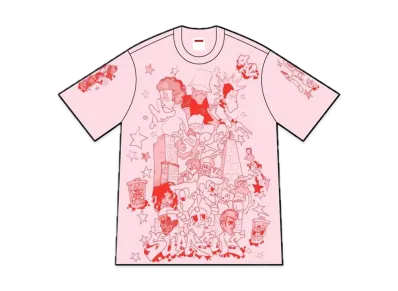 Supreme Downtown Tee "Light Pink
"