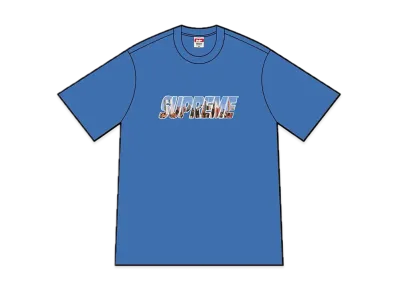 Supreme Gotham Tee "Faded Blue"