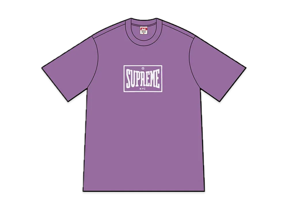 Supreme Warm Up Tee "Purple"