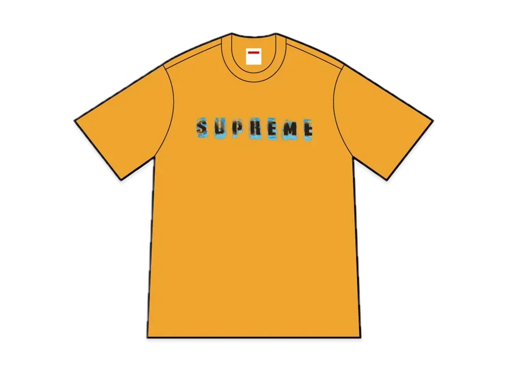 Supreme Stencil Tee "Mustard"