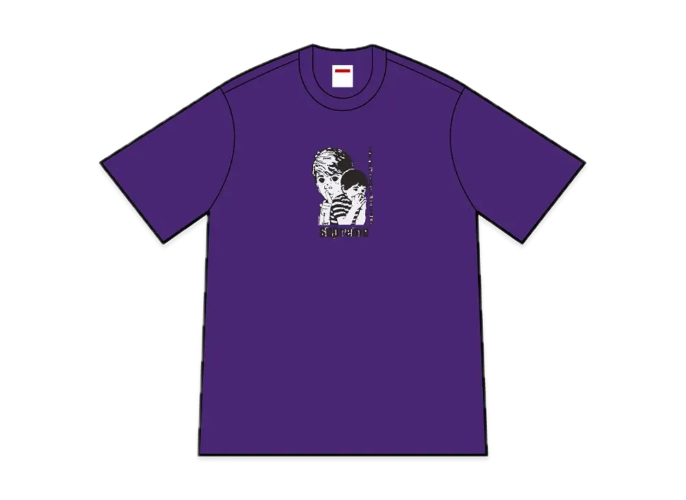 Supreme Freaking Out Tee "Purple"