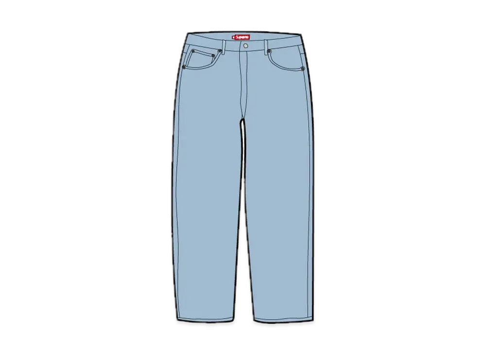 Supreme Stone Washed Slim Selvedge Jean "Stone Washed Indigo"(23FW)