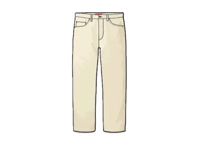 Supreme Regular Jean "Bleached"(23FW)