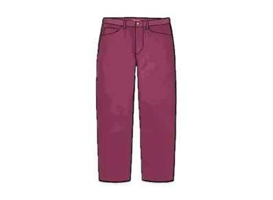 Supreme Baggy Jean "Plum"(23FW)