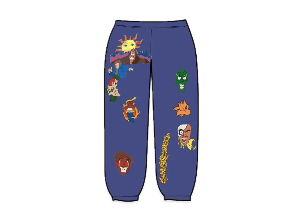 Supreme Sunrise Sweatpant "Washed Navy"