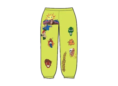 Supreme Sunrise Sweatpant "Acid Green"