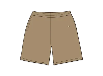 Supreme Small Box Sweatshort "Dark Sand"