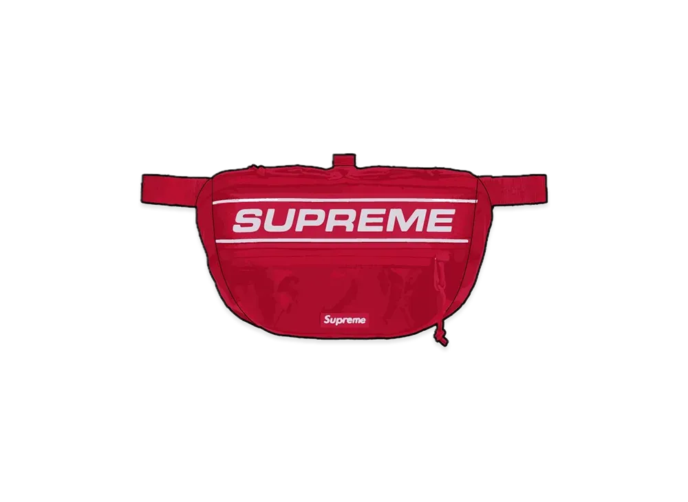 Supreme Waist Bag 2023FW "Red"