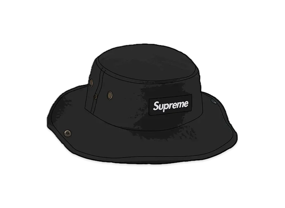 Supreme Military Boonie "Black" (23FW)