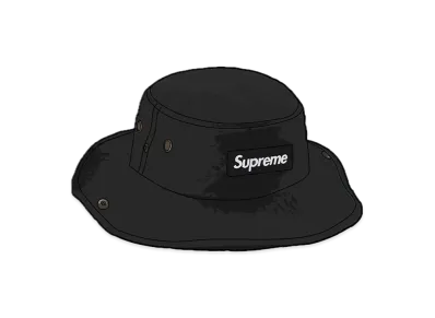 Supreme Military Boonie "Black" (23FW)