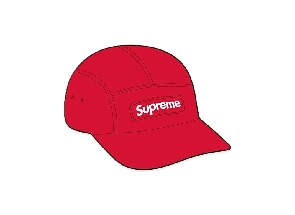 Supreme Washed Chino Twill Camp Cap 