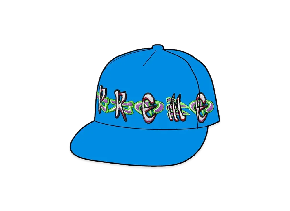 Supreme Aoi Spellout 5-Panel "Blue"