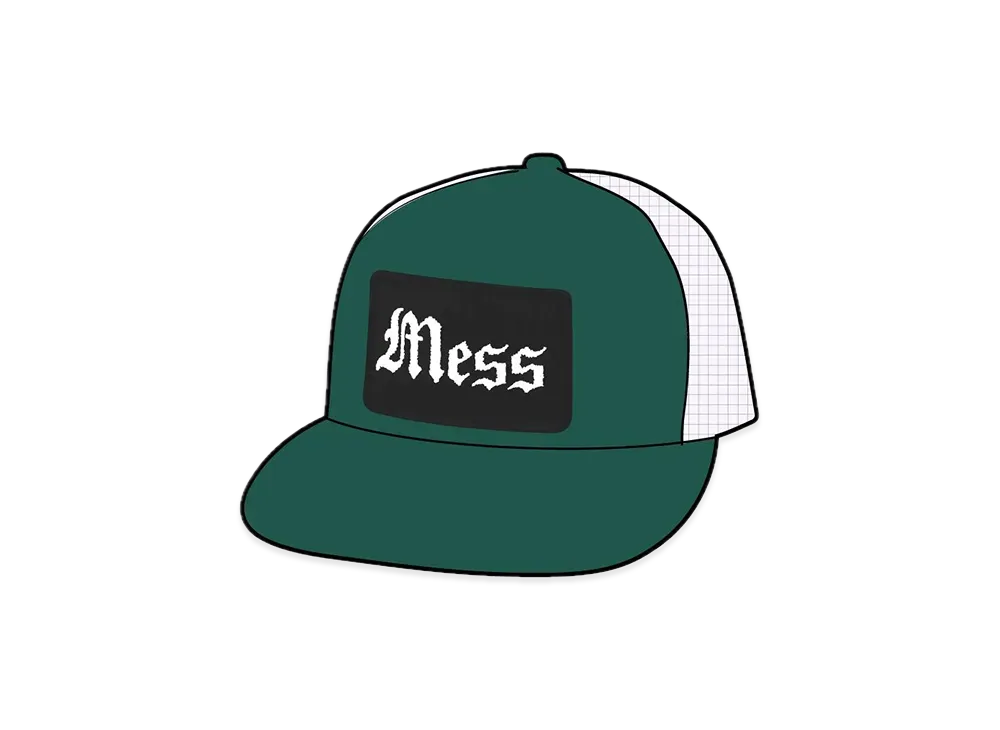 Supreme Mess Mesh Back 5-Panel "Green"