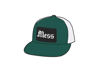 Supreme Mess Mesh Back 5-Panel "Green"