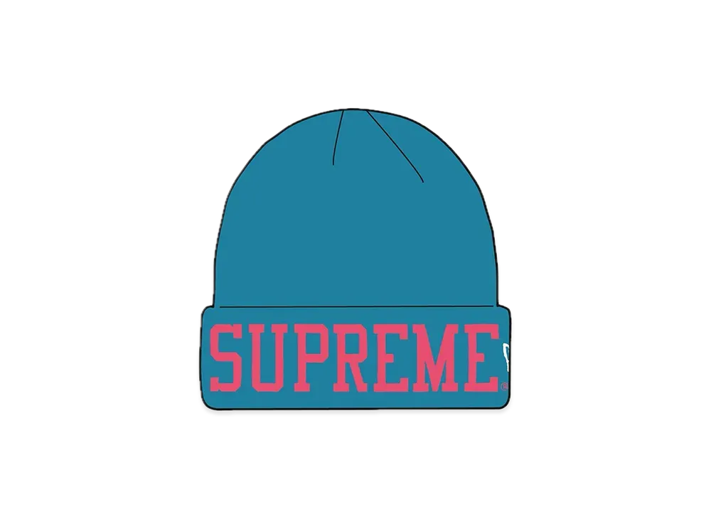 Supreme New Era Varsity Beanie "Blue"