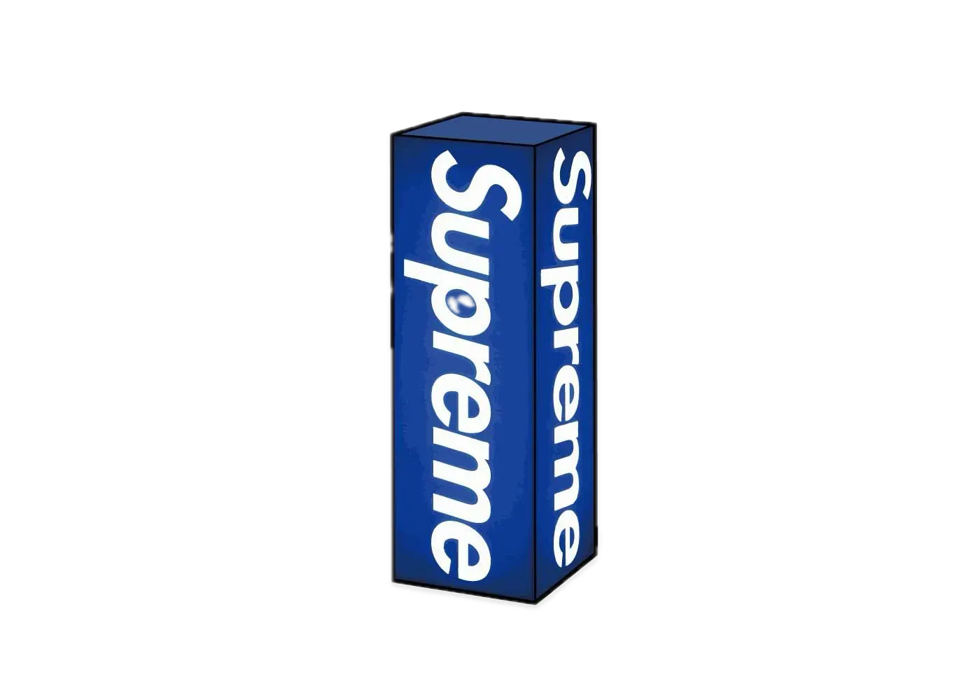 Supreme Box Logo Lamp "Blue"