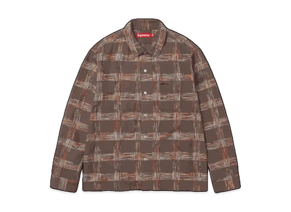 Supreme Woven Plaid Shirt 