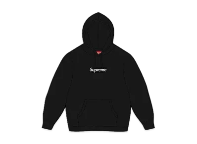 Supreme Korea Seoul Box Logo Hooded Sweatshirt "Black"