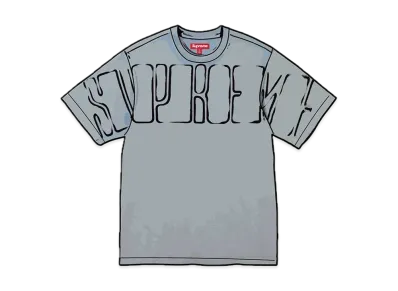 Supreme Overprint Knockout S/S Top "Slate"