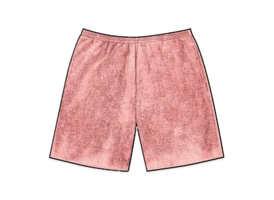Supreme Crackle Sweatshort "Red"