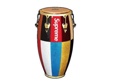 Supreme x Latin Percussion Conga Drum "Multi"
