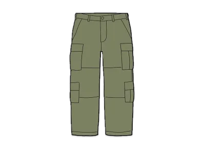 Supreme Cargo Pant "Olive"(23FW)