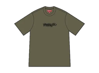 Supreme Banner S/S Top "Olive"