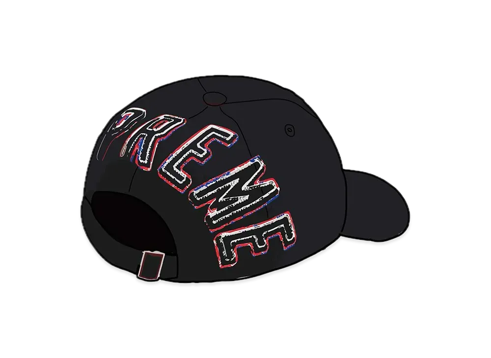 Supreme Back Arc 6-Panel "Black"