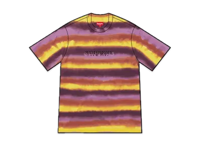 Supreme Dyed Stripe S/S Top "Multi"