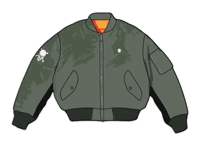 Supreme Bounty Hunter Ma-1 Jacket "Olive"