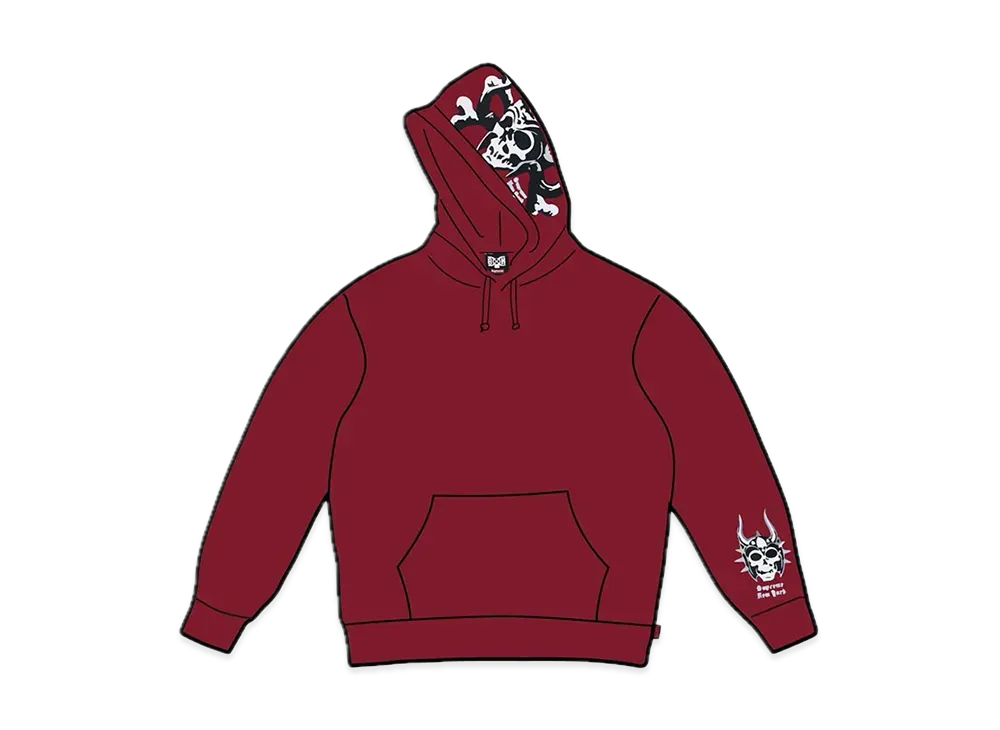 Supreme Bounty Hunter Hooded Sweatshirt "Cardinal"