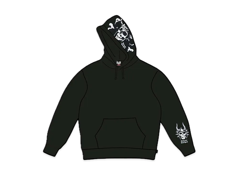 Supreme Bounty Hunter Hooded Sweatshirt "Black"