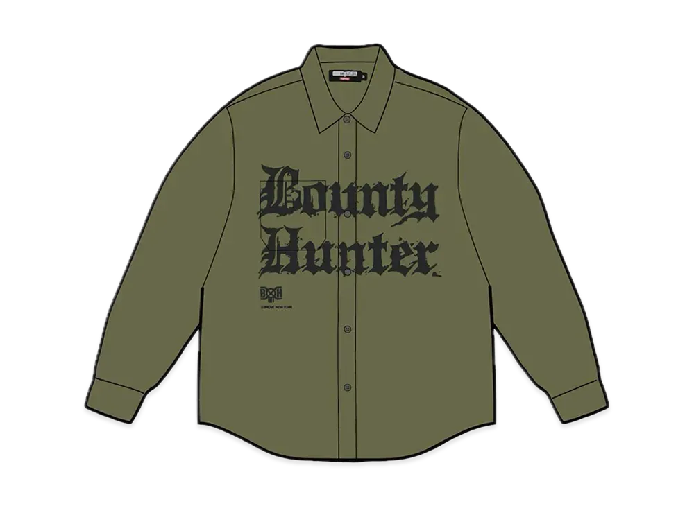 Supreme Bounty Hunter Ripstop Shirt "Olive"