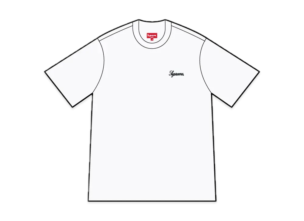 Supreme Washed Script S/S Top 