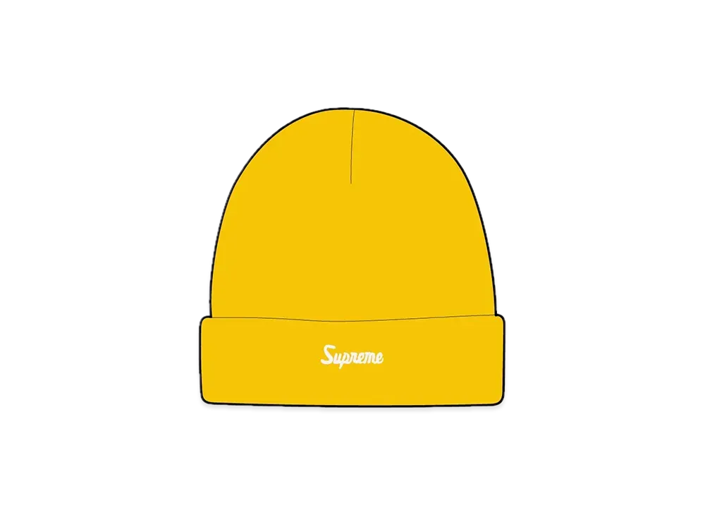 Supreme Loose Gauge Beanie "Yellow" (23FW)